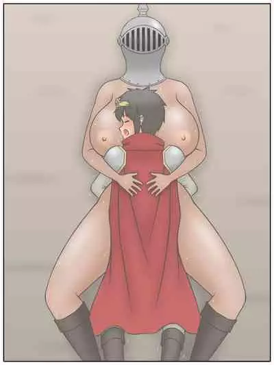 [Siruto] Shota Yuusha-kun to, Kao wa Wakaranai kedo Kubi kara Shita wa Kyonyuu de Mucchiri Body na Onna Senshi-san