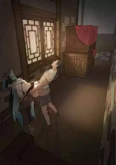 [Frozenspiderlily][Frzspiderlily] Xianyun - Back alley(pic) | 闲云 - 后巷 (Genshin Impact) [无修]