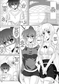 (C84) [Utanone Dou (Utanone Sion)] Yawaraka Lightning Sandwich EX | Soft Lightning Sandwich EX (Mahou Shoujo Lyrical Nanoha) [English] [Tigoris Translates]