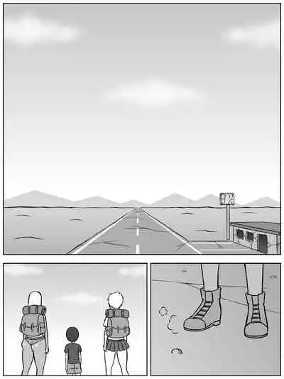 [(sato→ siruto→)Sato] Jinrui ga Metsubou shite, Naze ka Gal to Shota dake ga Ikinokotta Sekai