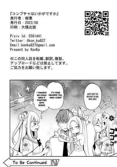 Konbucha wa Ikaga desu ka | Would you like some Kelp tea?