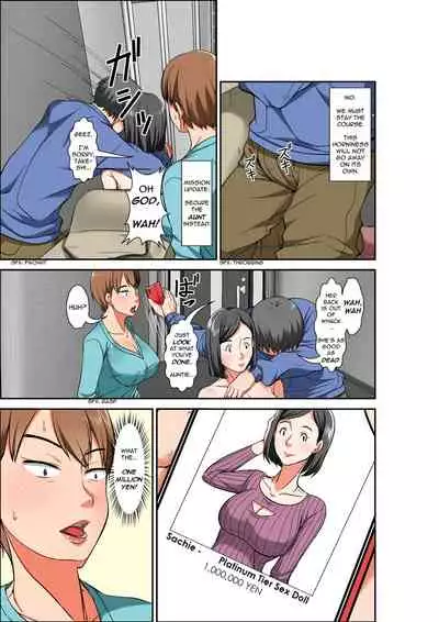 Hahaoya to SEX shiyou to shitara cho binkan taishitsu no oba ga wana ni kakatta hanashi | A story of how I paid for sex with mom, but got my hypersensitive aunt instead
