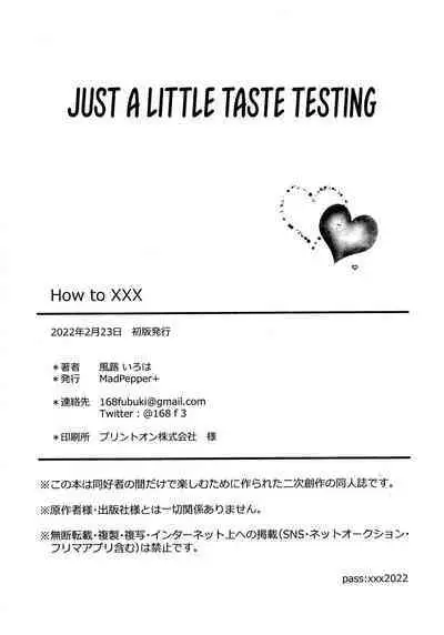 How to XXX