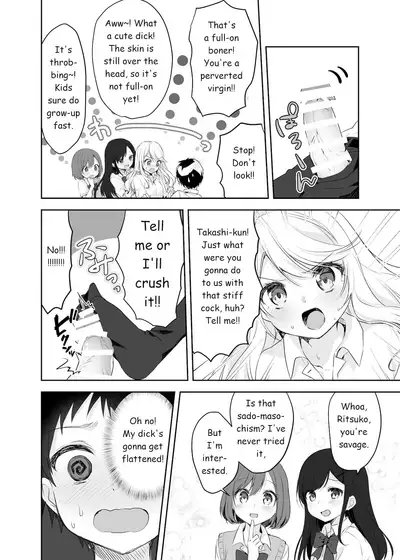 Boku no Onee-chan to Tomodachi wo Nemurasete Osottemitara Kaeriuchi ni Atta | The Tables were Turned when I tried to Rape my Sister and her Friends while they were Asleep
