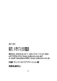 [Amadeus no Isan (Aoba Shou, Fujihara Shu)] I.P.A (Touhou Project) [Digital]