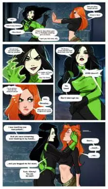 Kim and Shego – Date on the roof – Olena Minko [Kim Possible]