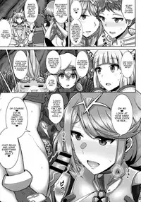 (COMIC1☆13) [Yuasa Rengou (Jean Louis)] Ecchi na Blade wa Suki desu ka? | Do You Prefer a Lewd Blade? (Xenoblade Chronicles 2) [English] {Doujins.com & Hunter Nightblood}