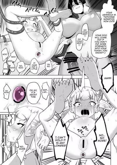 Tsuihou Sareta Futanari Mahoutsukai ga Mesugaki Yuusha o Wakaraseru Hanashi | A Story About An Exiled Futanari Mage Correcting A Brattish Hero