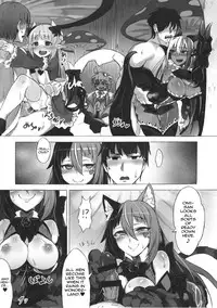 (C89) [Kurobinega (Kenkou Cross)] Mamono Musume Zukan Higai Houkoku ~Cheshire Neko no Oidemase Fushigi no Kuni~ | Monstergirl Encyclopedia Damage Report ~Cheshire's Welcome to Wonderland~ [English] [rampantserenity]