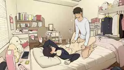 Kazoku zaitaku-chu demo jibun no heya de nantoka sekkusu suru gakusei jidai