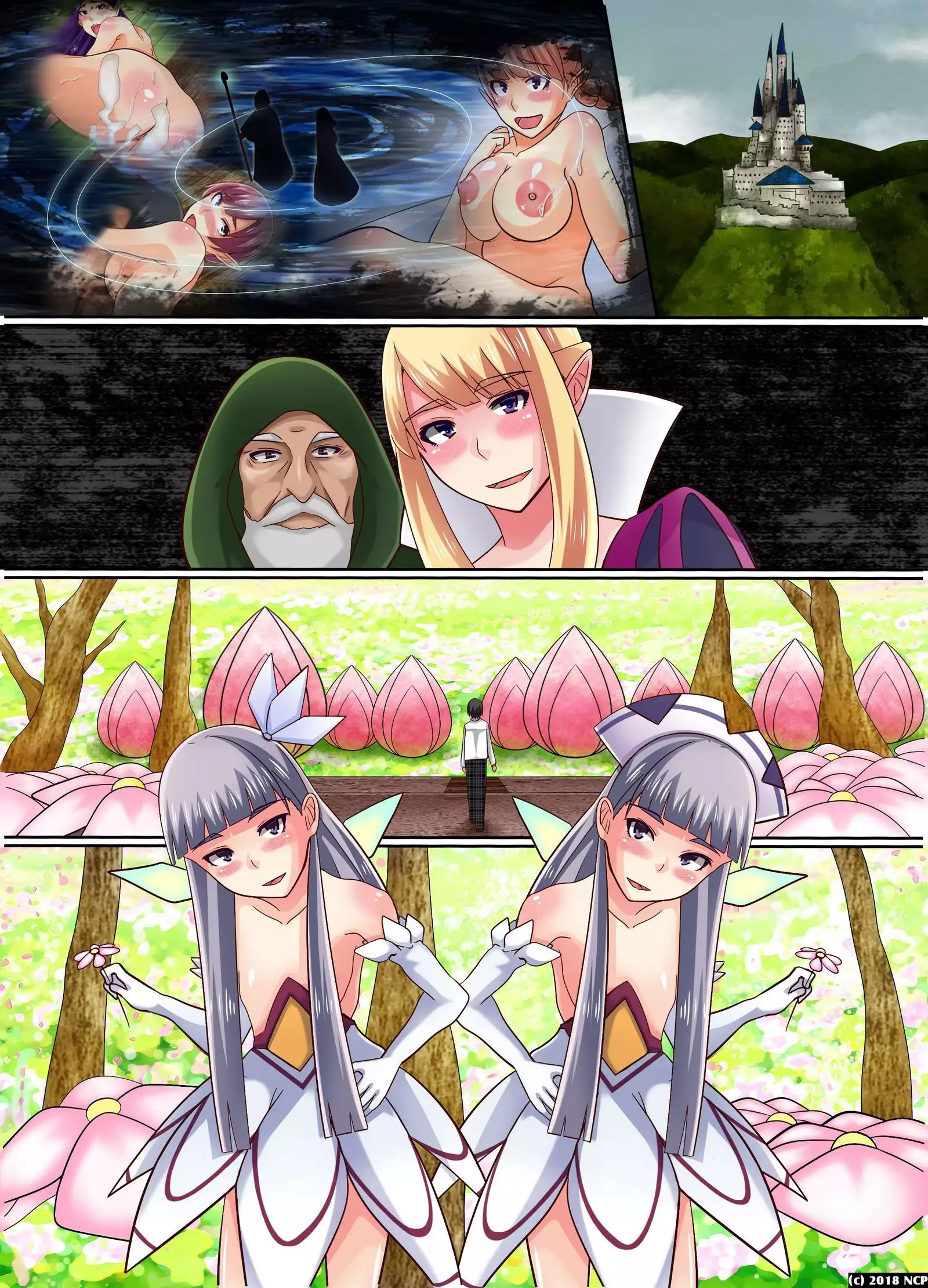 When village salaried worker I was summoned to a different world I became a harem life