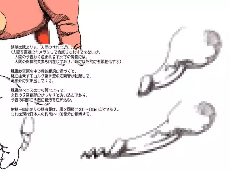 Orc no Yabou:設定資料「豚蟲」