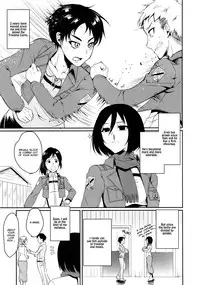 (C84) [Pochi-Goya. (Pochi.)] Eren ga Mikasa ni Osowareru Hon (Shingeki no Kyojin) [English] {Crystalium}
