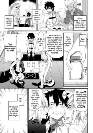 Jeanne to Alter no Sakusei Shuukan | A Week Of Getting Milked By Jeanne And Alter =White Symphony=
