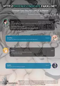 (C84) [Circle Ohigetan (Ohigetan)] Ohigebon-44 Classmate Manko Note 7-kame Gekan Muremure Munmun no Joshi Kouishitsu de... Usagi no Hajimete... Moratte Kudasai♪ [English] [PSYN]