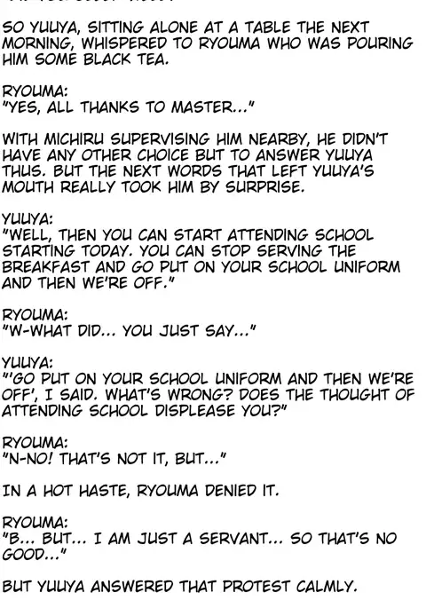 The M-to-F'ed son of a distinguished family - The spoiled rotten brat who was made a maid -