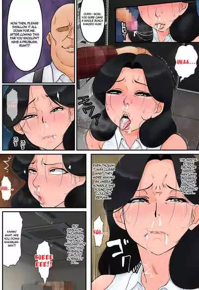 [Rapurando] Haha ga Part-saki de Sekuhara saremakutterurashii. | It Seems My Mom Is Getting Sexually Harassed At Work [English] {Doujins.com}