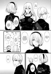 (COMIC1☆13) [Monmo Bokujou (Uron Rei)] Kimi no Egao ga Boku no Hoshi 2 (NieR:Automata) [English] [constantly]