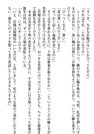 年上メイドの新婚日記