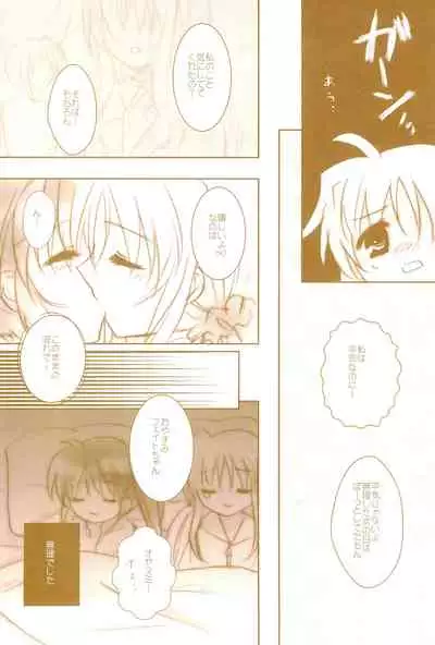 (C89) [Ameiro (Nanashiki)] Love Life -NanoFei nano Sairoku-shuu 3- (Mahou Shoujo Lyrical Nanoha)