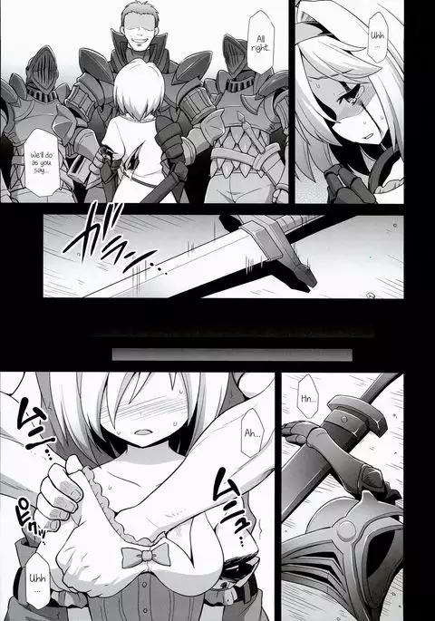 Djeeta Ryoujoku Kyousei Fushoukan | Wounded Djeeta's Degrading Rape Coercion