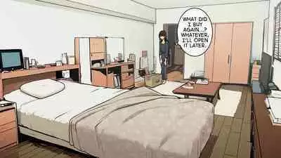 [Wakamatsu] Takuhaibin no Uketorikata ga Dandan Darashinaku Natte Iku OL-chan (+ Ura-hen) | A Woman Whose Greetings to the Delivery Man Gradually Get Sloppier (+ Other Side) [English]