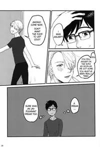 (Hyousou Strast Banquet) [Toitoi (Harada)] Gohan wa nokosazu tabemashou (Yuri!!! on Ice) [English] [blanket]