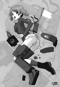 (C91) [Yakiniku Tabetai (Derauea)] Nishizumi Maho no Suimin Kansatsu (Girls und Panzer) [Chinese] [瓜皮汉化]